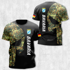 BAVARIA Flag T-shirt PUN