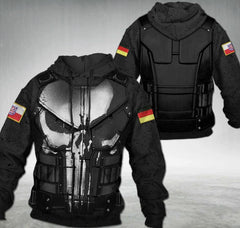 Thuringia Germany combat vest hoodie CP2