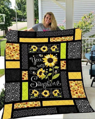 You Are My Sunshine Quilt 3d
