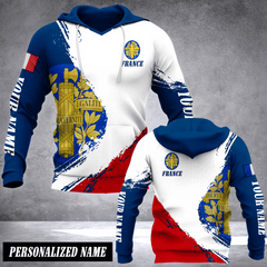 France HOODIE Customize hoodie 3d printed fly