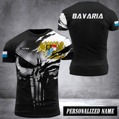 Bavaria pun flag customize T-shirt