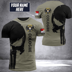 Cologne pun customize T-shirt