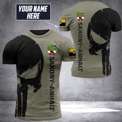 Saxony-Anhalt pun customize T-shirt