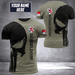 Düsseldorf pun customize T-shirt