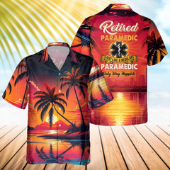 EMS- AOP POCKET HAWAIIAN SHIRT