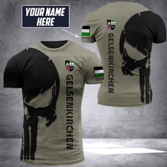 Gelsenkirchen pun customize T-shirt