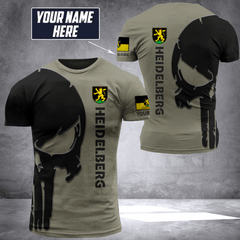 Heidelberg pun customize T-shirt