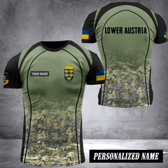 Lower Austria pun camo customize T-shirt