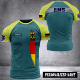 EMS Paramedic Germany customize T-shirt 245