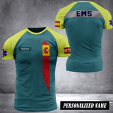 EMS Paramedic Spain customize T-shirt 245