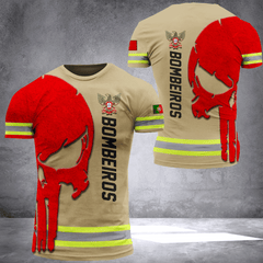 Firefighter Portugal customize T-shirt 2452