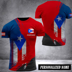 Puerto Rico customize T-shirt 245