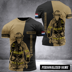 Firefighter Netherlands customize T-shirt 245