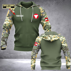 Austria soldier HOODIE hoodie customize 3d printed camotay