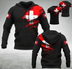 Switzerland Flag Hoodie T-shirt trending