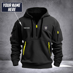 Firefighter Germany customize Hoodie Half Zipper