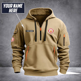 Firefighter Italy customize Hoodie Half Zipper