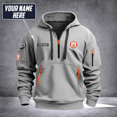 Firefighter Italy customize Hoodie Half Zipper