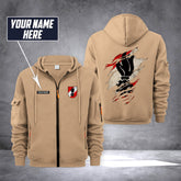 Firefighter Austria customize Zipper cardigan jacket