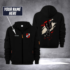 Firefighter Austria customize Zipper cardigan jacket