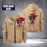 Austria customize Zipper cardigan jacket