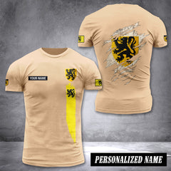 Flemish customize T-shirt back