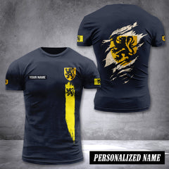 Flemish customize T-shirt back