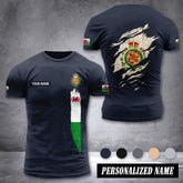 Wales customize T-shirt back