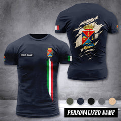 Soldier Italy customize T-shirt back