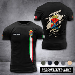 Soldier Italy customize T-shirt back
