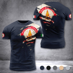 Firefighter Italy customize ranking T-shirt 58