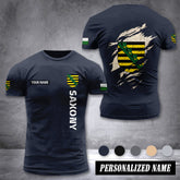 Saxony customize T-shirt back