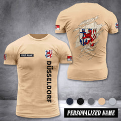 Düsseldorf customize T-shirt back