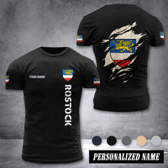 Rostock customize T-shirt back