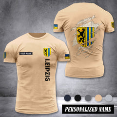 Leipzig customize T-shirt back