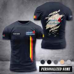 Brandweer customize T-shirt back