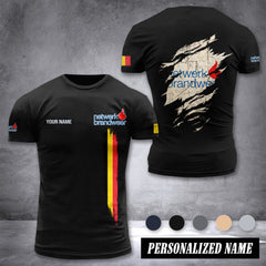 Brandweer customize T-shirt back