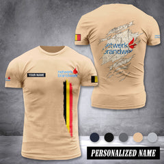 Brandweer customize T-shirt back