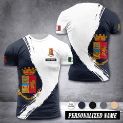 polizia di stato customize T-shirt color