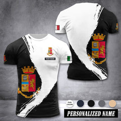 polizia di stato customize T-shirt color