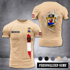 Feuerwehr Amstetten Firefighter Amstetten customize T-shirt back