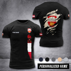 Feuerwehr Stadt Salzburg customize T-shirt back