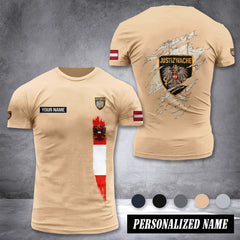 Justizwache customize T-shirt back