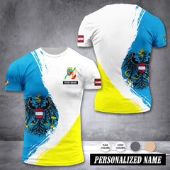 Feuerwehr Firefighter Austria customize T-shirt color3