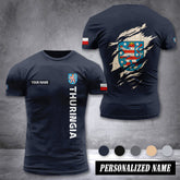 THURINGIA customize T-shirt back