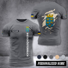 Niederösterreich Lower Austria customize T-shirt back