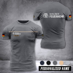 Firefighter Berlin customize T-shirt 3d 39