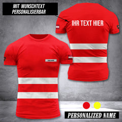 Schutzkleidung Austria customize T-shirt back XC