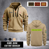 Firefighter Italy customize Hoodie Half Zipper Ranking