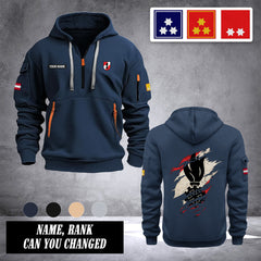 Firefighter Austria customize Hoodie Half Zipper Ranking